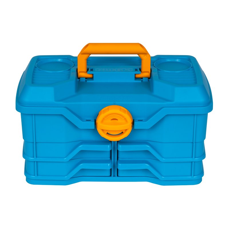 Flambeau Next Generation 4/0 Two Tray Tackle Box Blue - Hard Tackle Boxes at Academy Sports