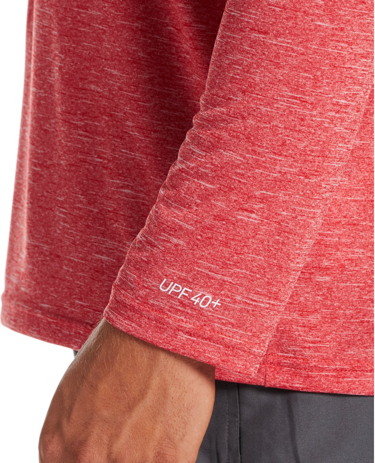 Nike Men's Heather Long Sleeve Hydroguard Swim Top - view number 3