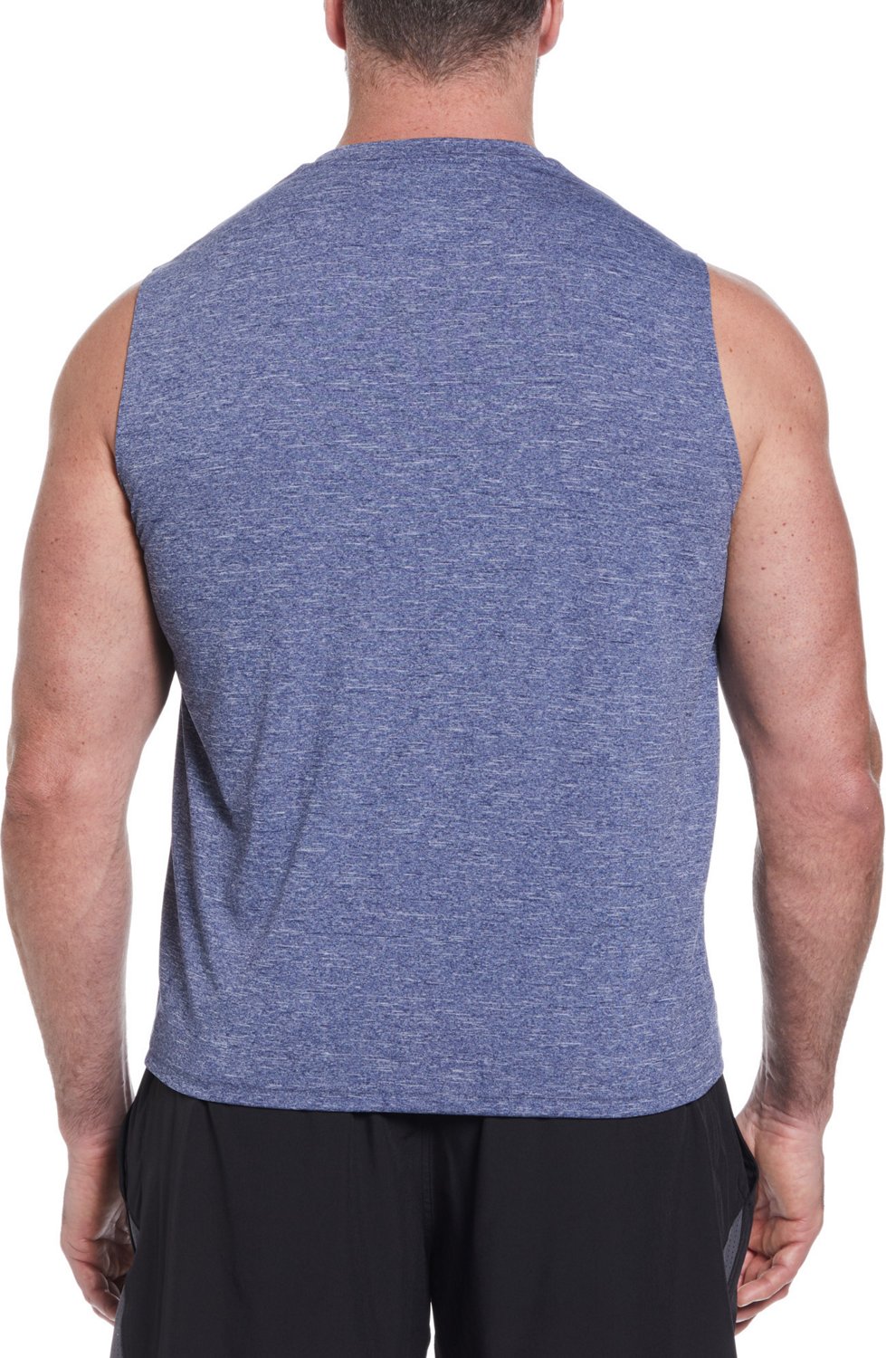Nike Men's Heather Sleeveless Hydroguard Swim Top                                                                                - view number 2