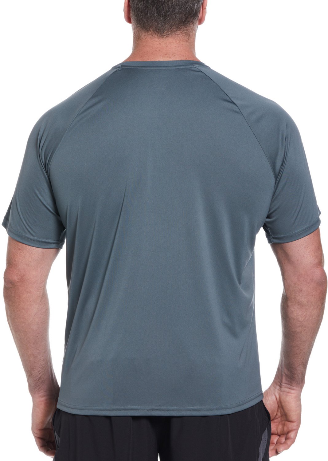 Nike Men's Big and Tall Swim Essential Short Sleeve Hydroguard Swim Top - view number 2