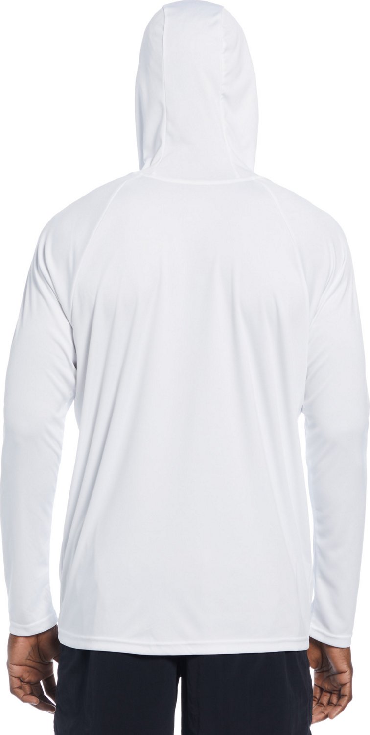 Nike Men's Swim Essential Long Sleeve Hooded Hydroguard Swim Top - view number 7
