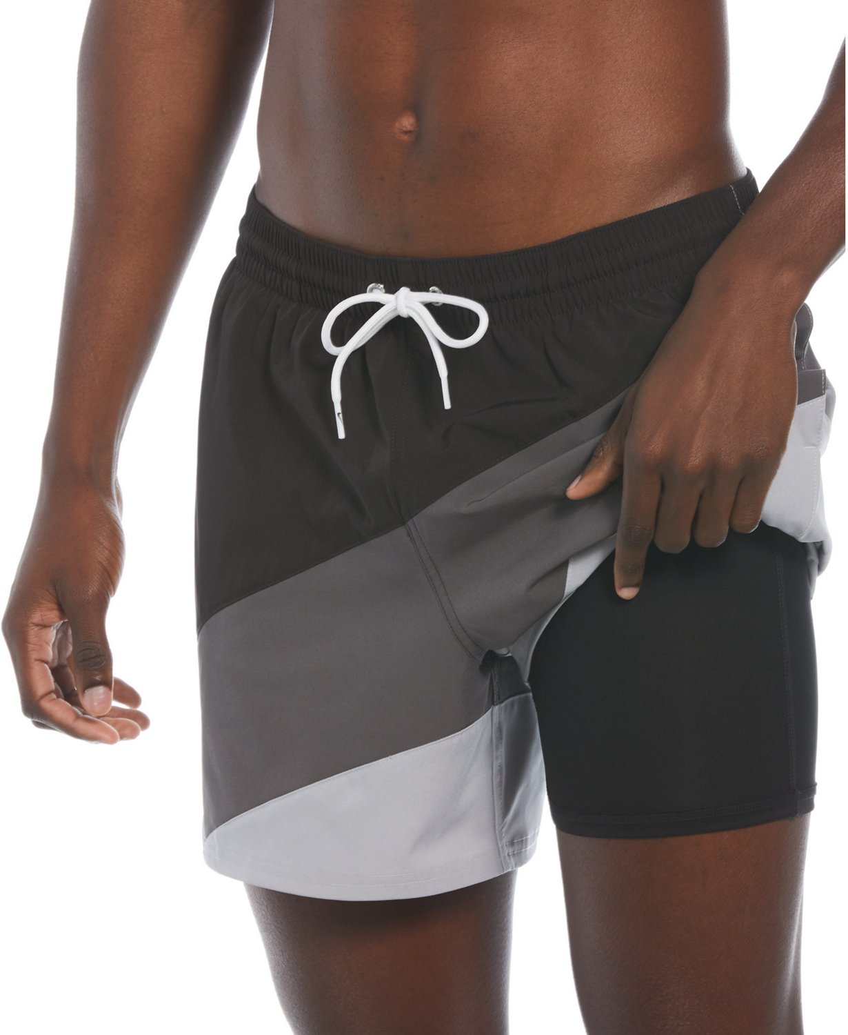 Nike Men's Swim Color Surge Volley Shorts 5 in - view number 7