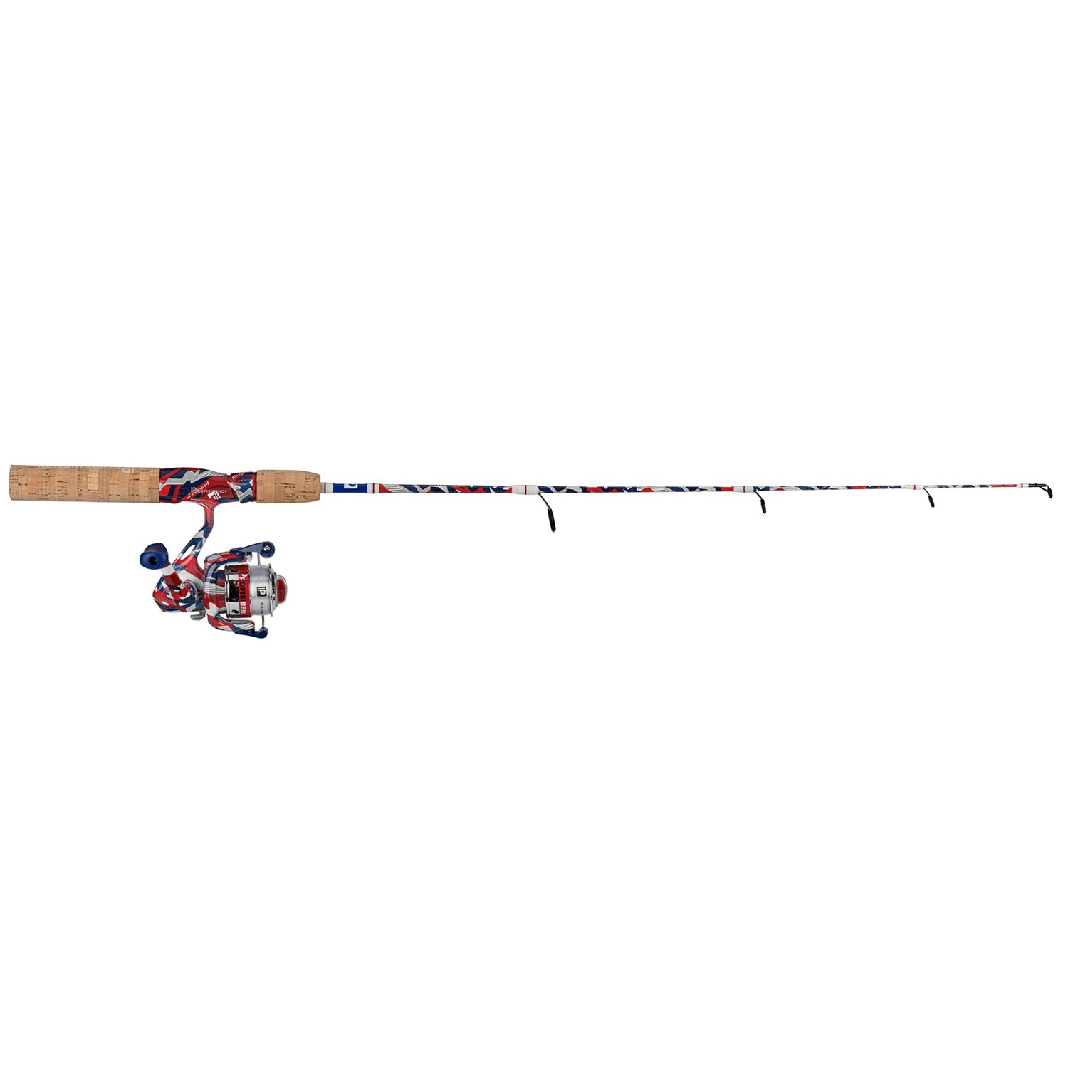ProFISHiency Krazy Americana Dock Spinning Rod and Reel Combo - view number 2