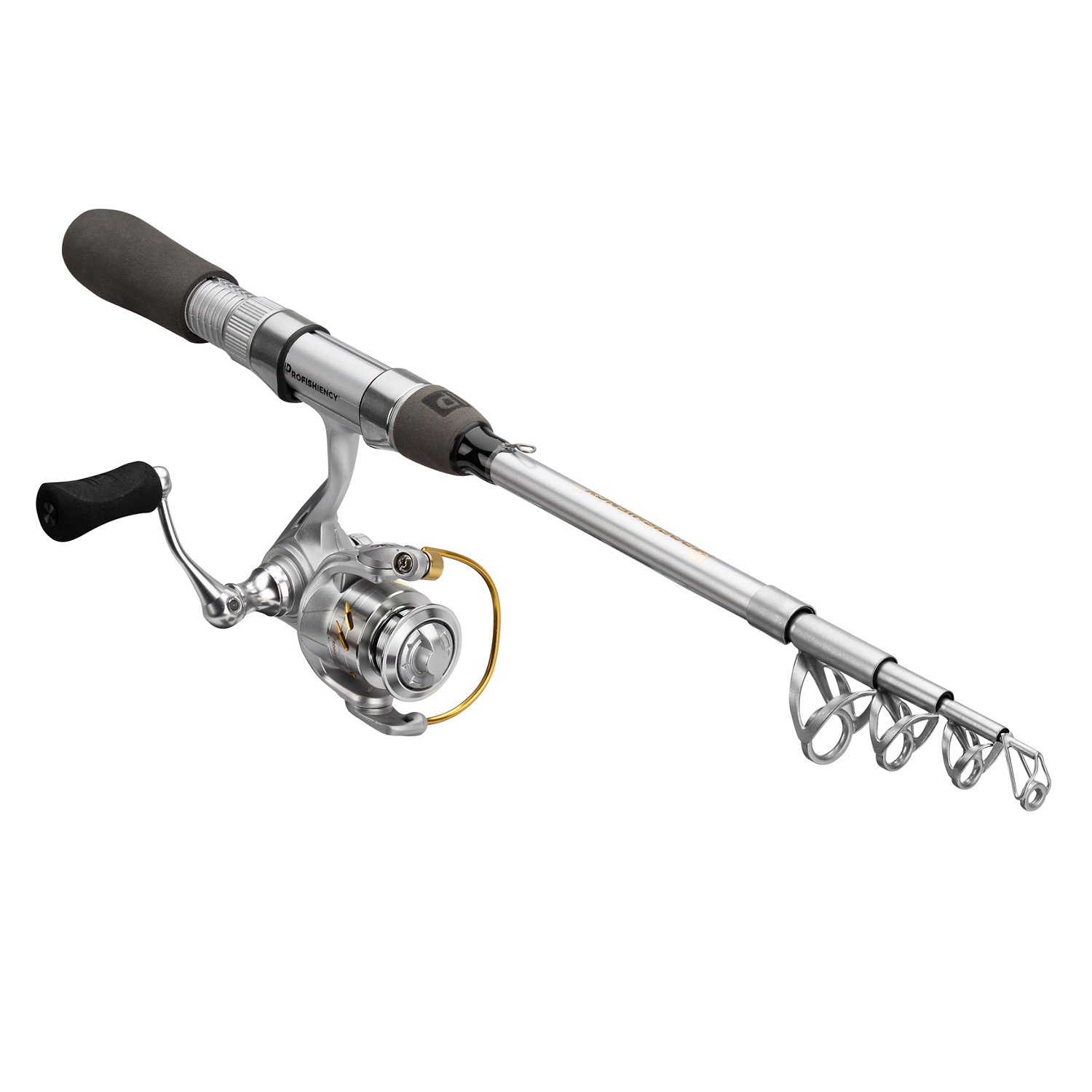 Academy Sports + Outdoors ProFISHiency Mint 2500 Spinning Rod and Reel  Combo