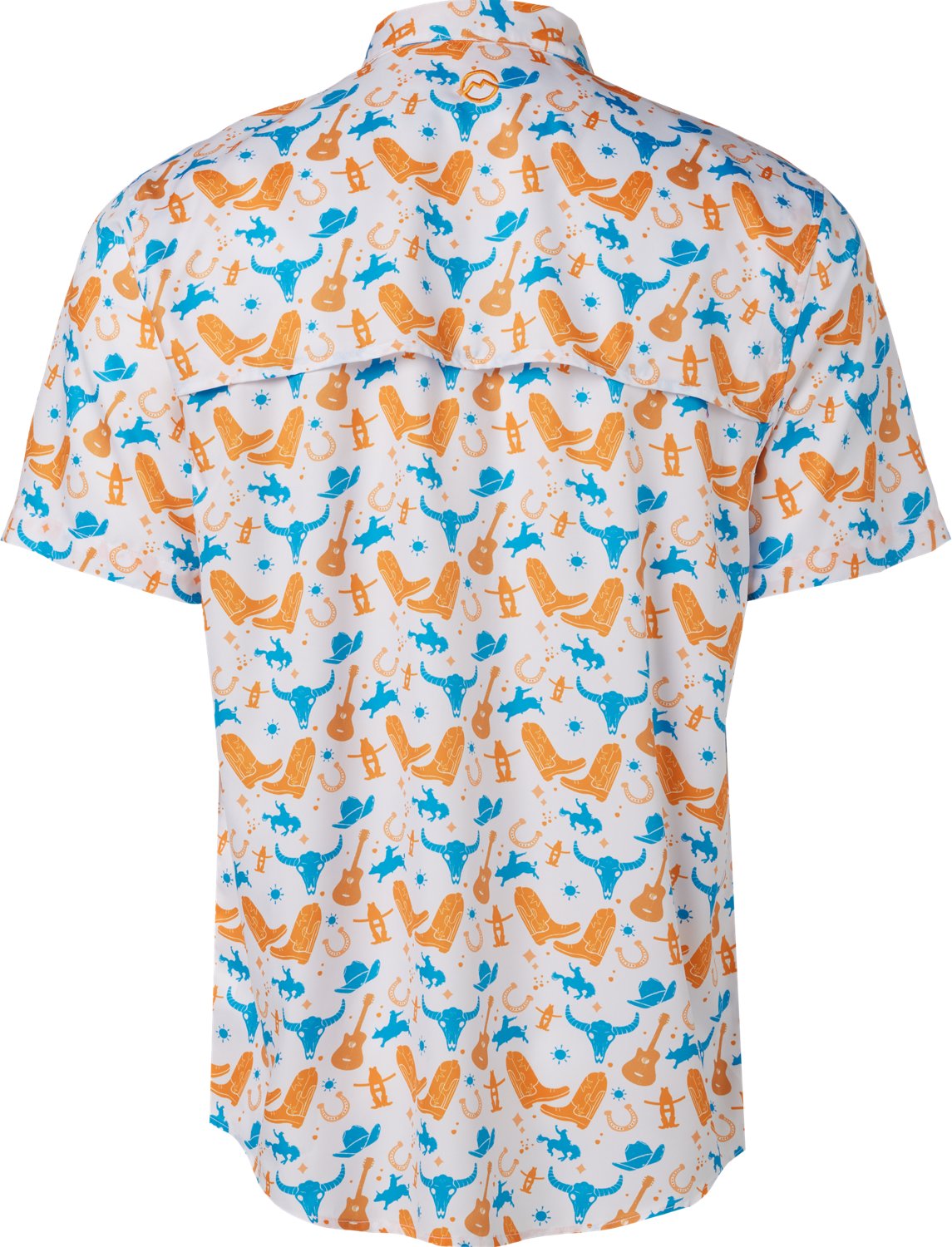 Magellan Men's Howdy Houston Livestock Show and Rodeo Print Short Sleeve Shirt - view number 2
