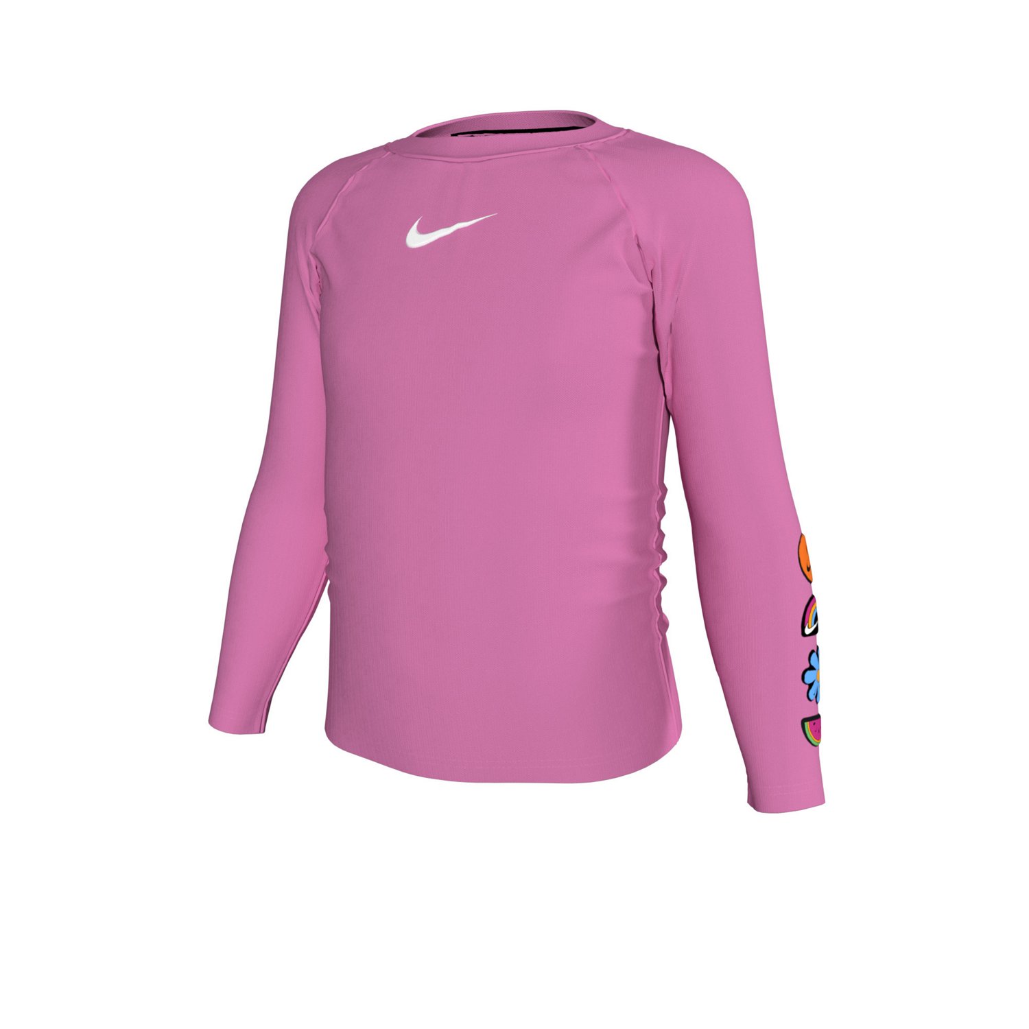Nike Girls' 4-7 Swim Charms Long Sleeve Hydroguard                                                                               - view number 3