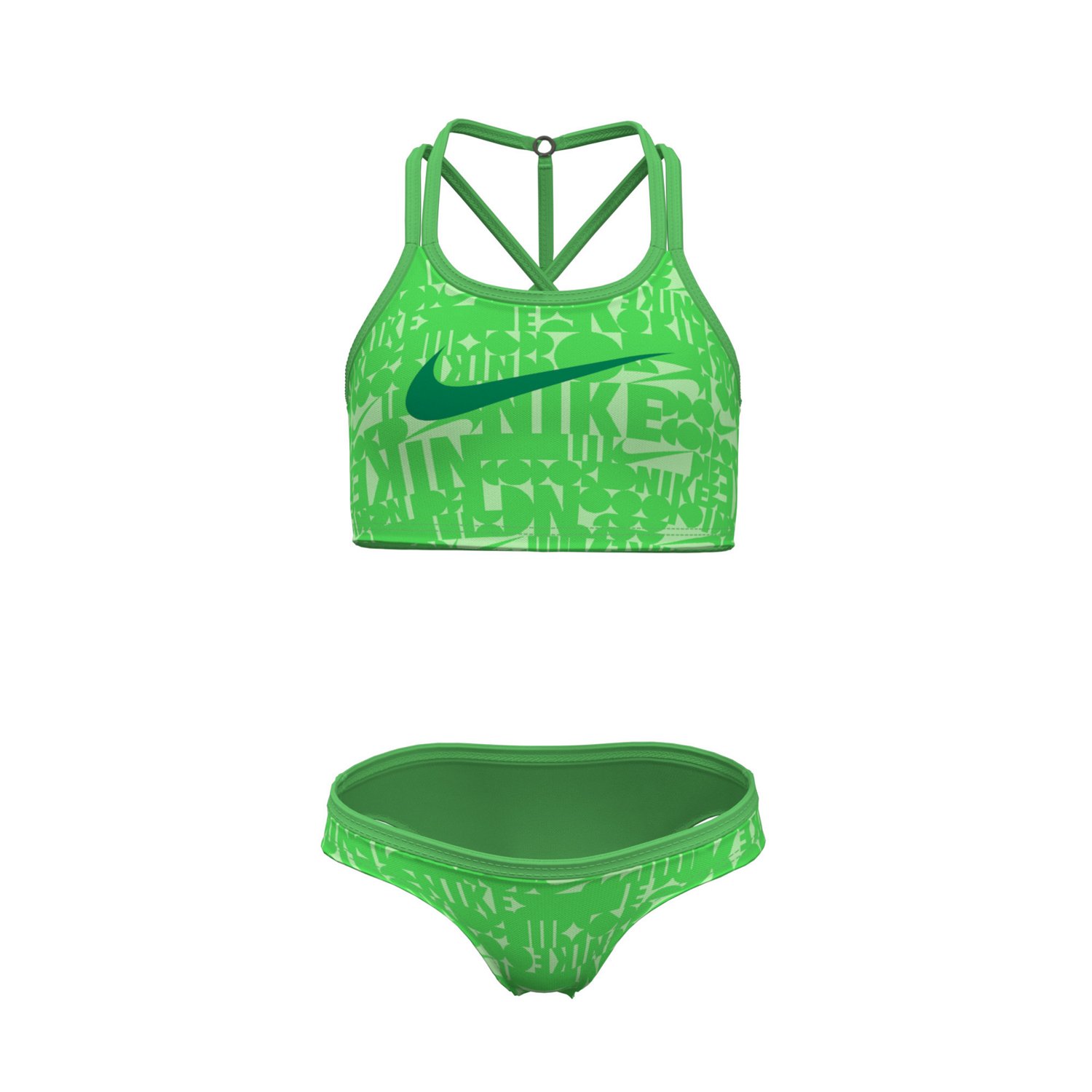 Nike Girls' Retro Flow T-Crossback Midkini Set