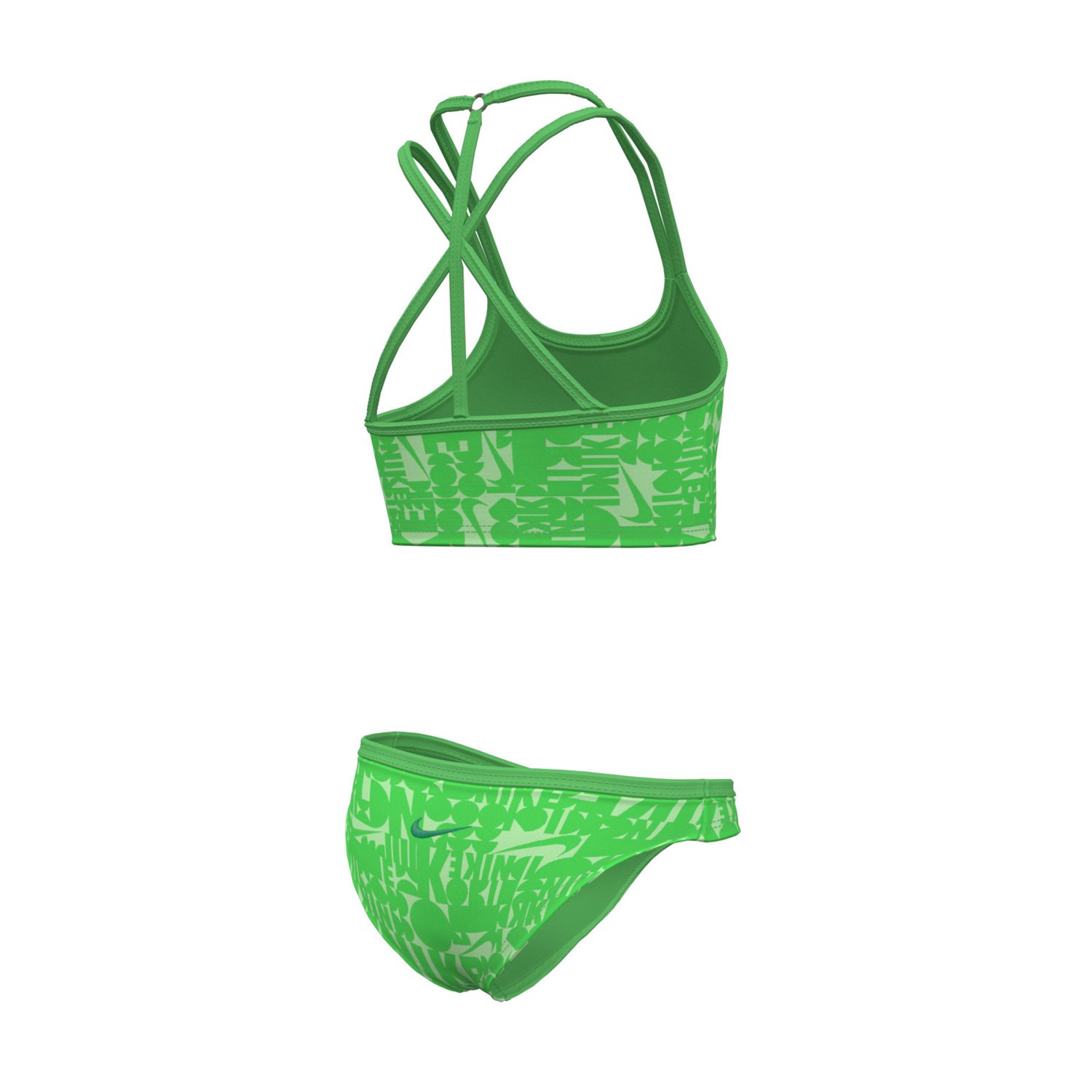 Nike Girls' Retro Flow T-Crossback Midkini Set  - view number 2