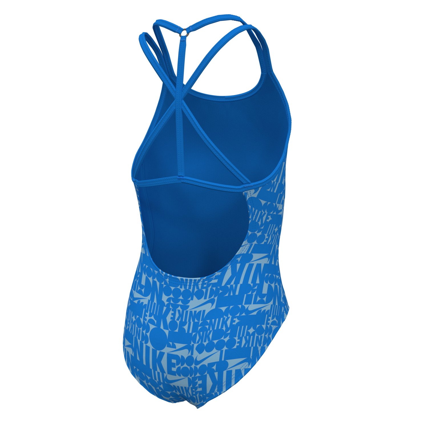 Nike Girls' Retro Flow T-Crossback 1-Piece Swimsuit - view number 2