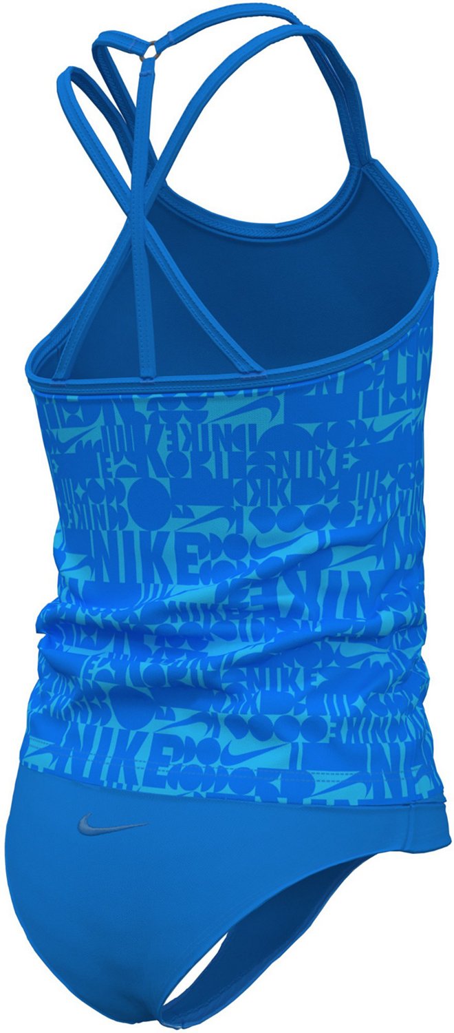 Nike Girls' Essential T-Crossback Tankini Set  - view number 2