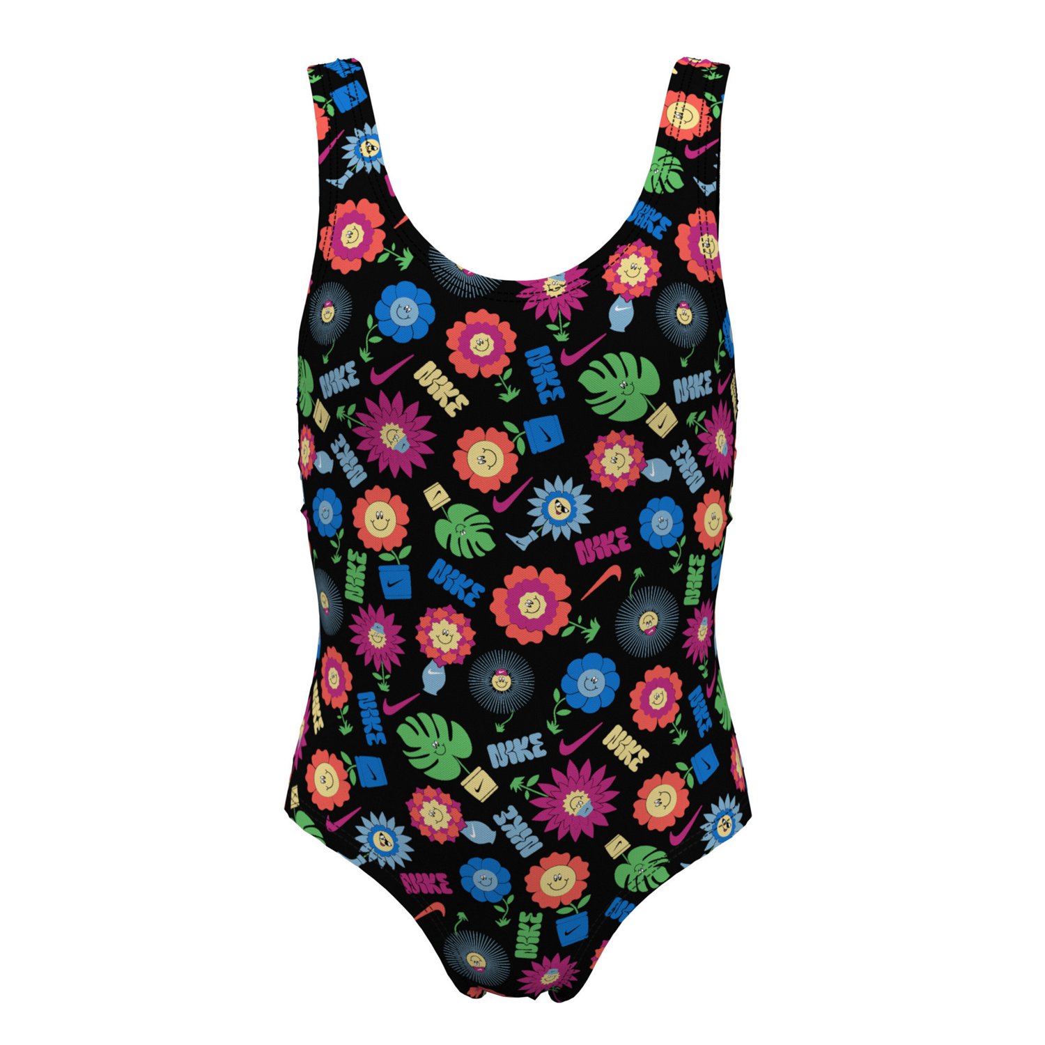 Nike Girls' Garden Party U-back 1-Piece Swimsuit | Academy