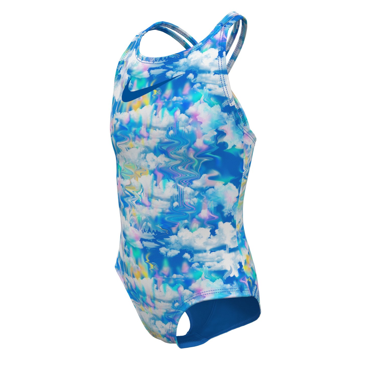 Nike Girls' Dream Clouds Spiderback 1-Piece Swimsuit - view number 3