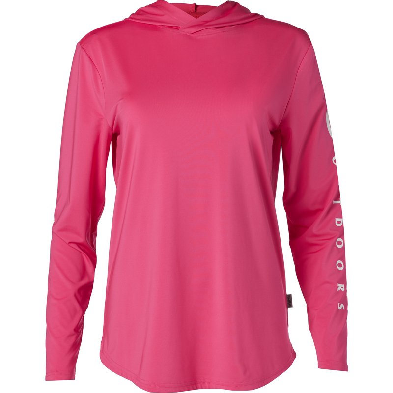 Magellan Outdoors Women's Caddo Lake Fishing Hoodie Rasberry Sorbet, Small - Women's Fishing Tops at Academy Sports