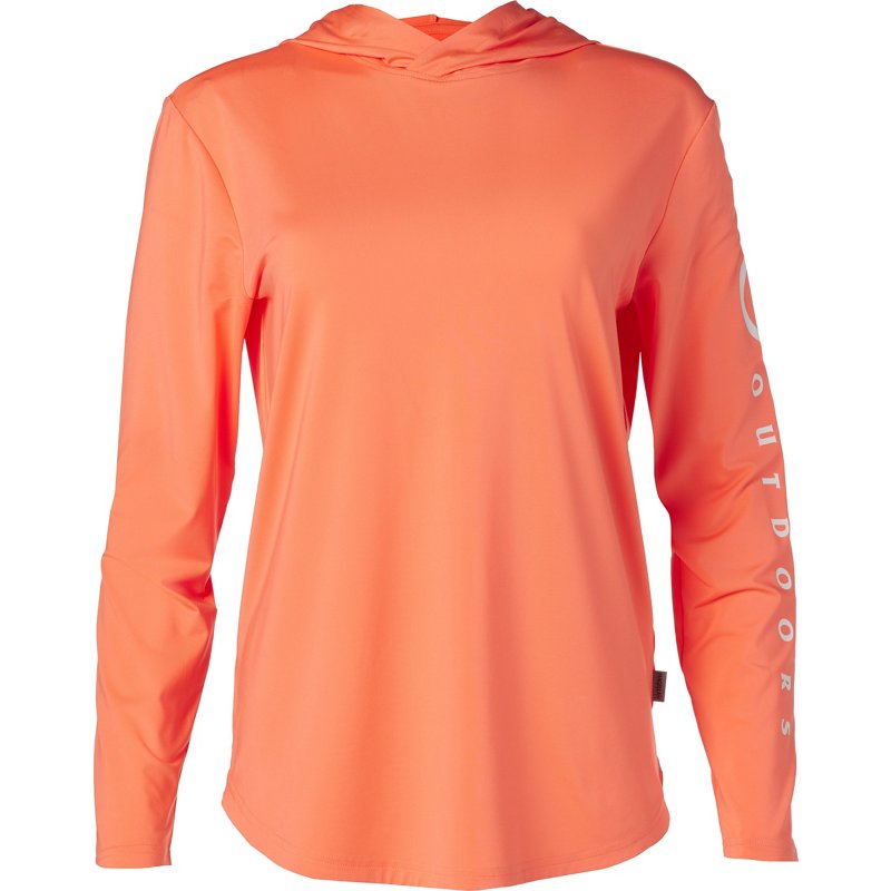 Magellan Outdoors Women's Caddo Lake Fishing Hoodie Fresh Salmon, Small - Women's Fishing Tops at Academy Sports