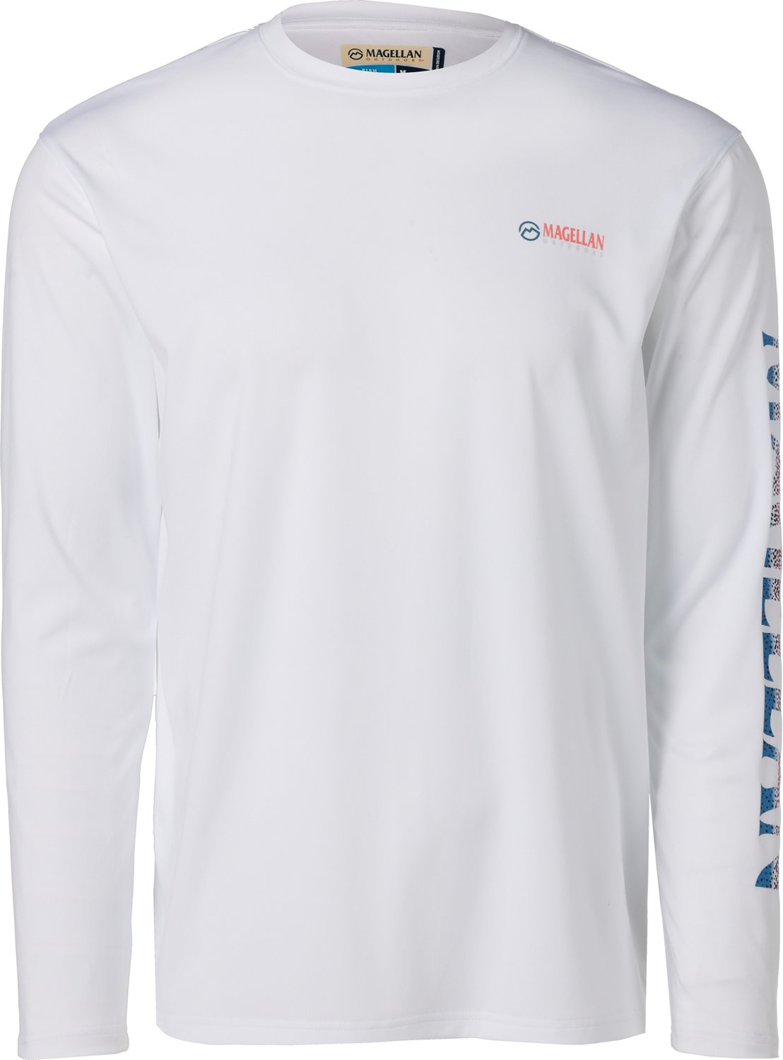 Magellan Outdoors Men's Casting Crew Long Sleeve T-shirt                                                                         - view number 1