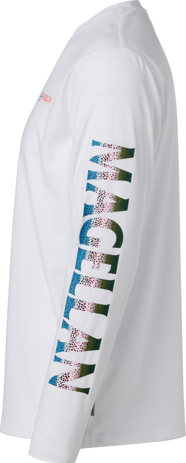 Magellan Outdoors Men's Casting Crew Long Sleeve T-shirt                                                                         - view number 3