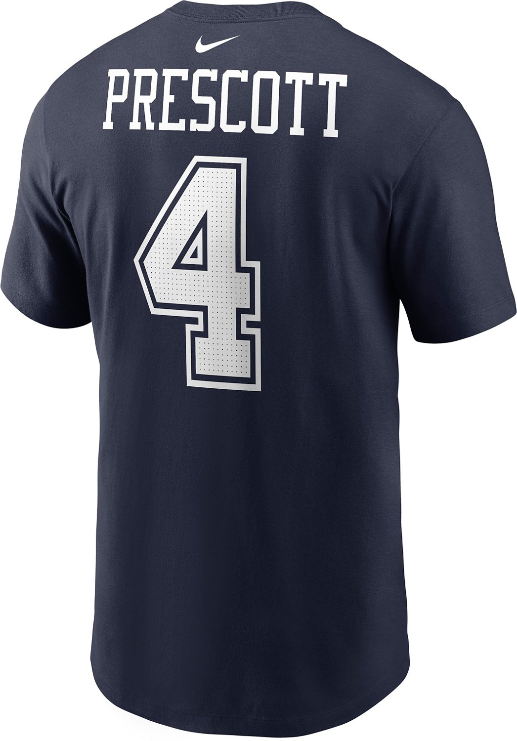 Nike Men's Dallas Cowboys Dak Prescott #4 N&N Short Sleeve T-shirt - view number 3