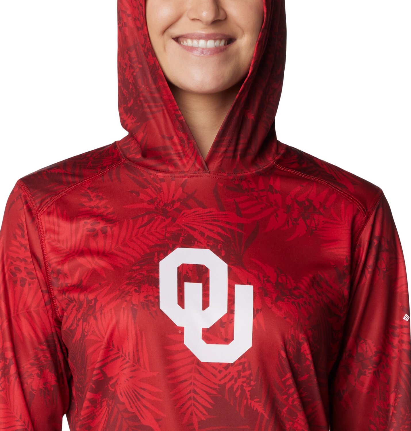 Columbia Sportswear Women's University of Oklahoma Summerdry Graphic Hoodie                                                      - view number 4