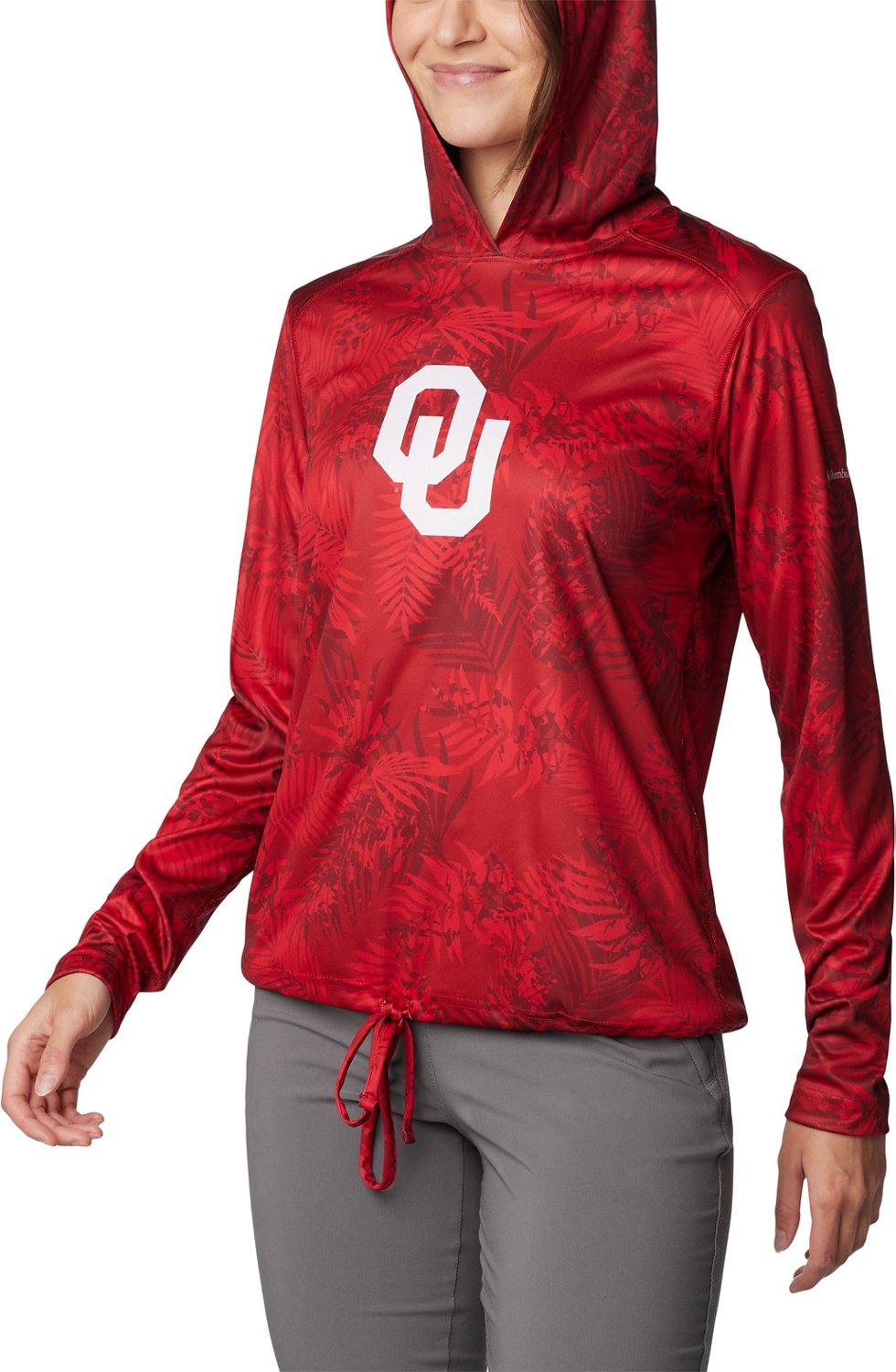 Columbia Sportswear Women's University of Oklahoma Summerdry Graphic Hoodie                                                      - view number 5