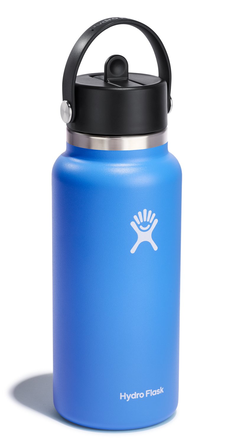 Hydro Flask 32 oz Wide Mouth Water Bottle with Flex Straw Cap - view number 2