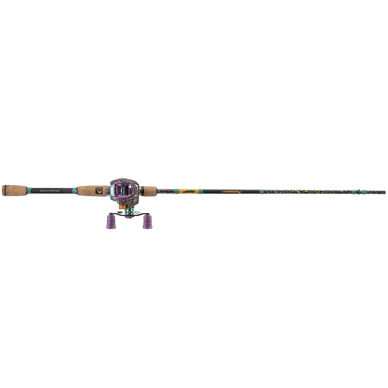 ProFISHiency Krazy 3 Baitcast 7 ft Rod and Reel Combo                                                                            - view number 3