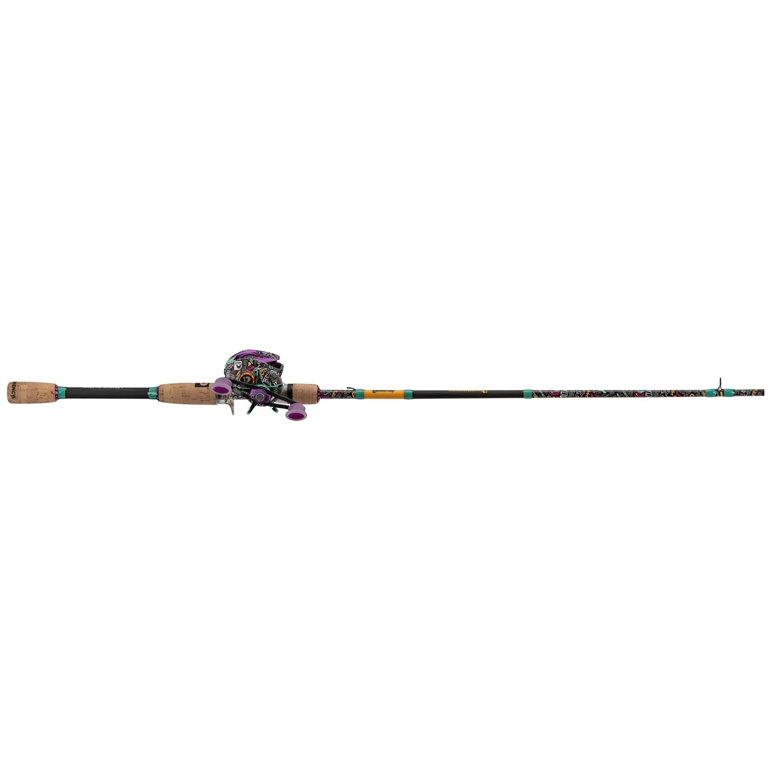 ProFISHiency Krazy 3 Baitcast 7 ft Rod and Reel Combo                                                                            - view number 4