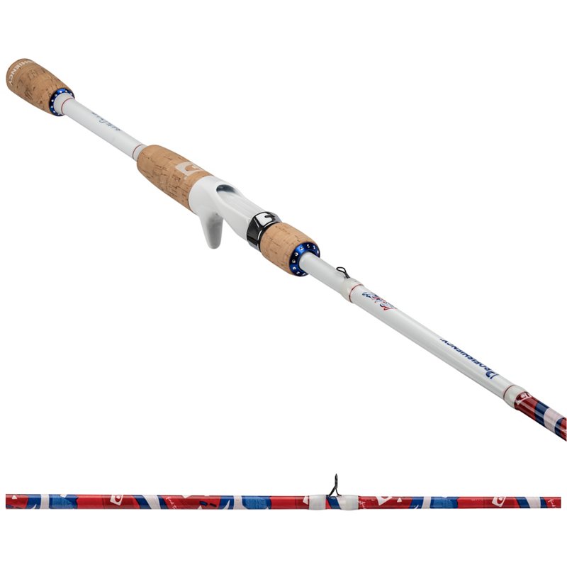 ProFISHiency Krazy Americana 6 ft 8 in M Casting Fishing Rod, 1 - Baitcast Rods at Academy Sports