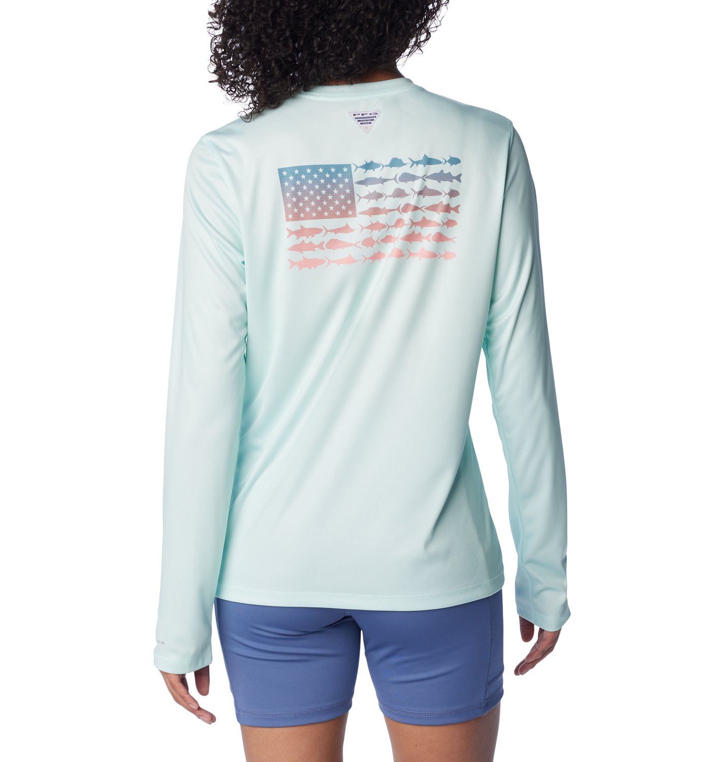Columbia Sportswear Women's Tidal Tee PFG Fish Flag Long Sleeve T-shirt - view number 2
