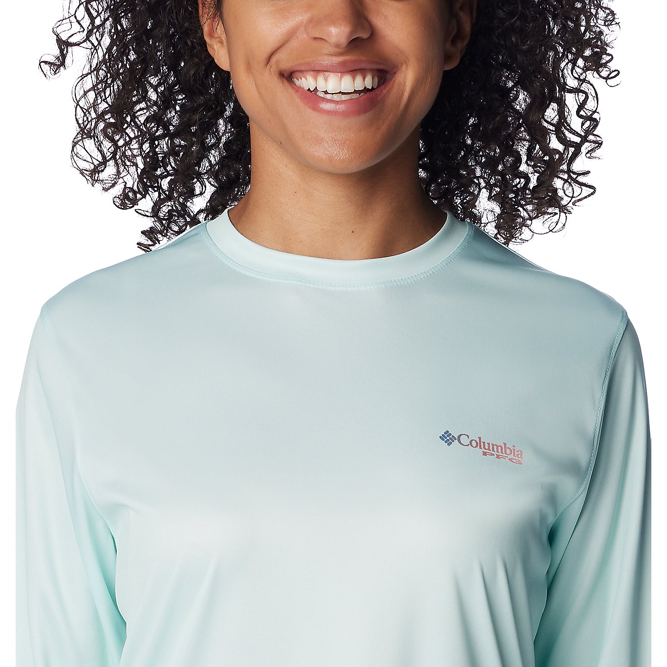 Columbia Sportswear Women's Tidal Tee PFG Fish Flag Long Sleeve T-shirt                                                          - view number 4