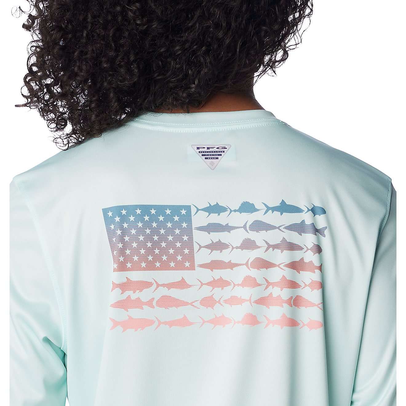 Columbia Sportswear Women's Tidal Tee PFG Fish Flag Long Sleeve T-shirt                                                          - view number 5