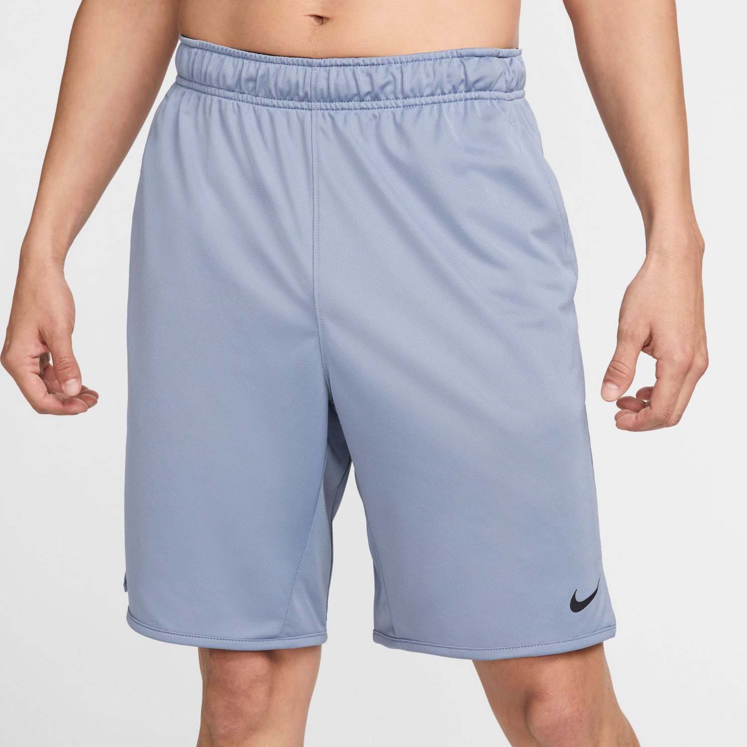 Nike Men s Dri FIT Totality Knit Unlined Fitness Shorts 9 in Academy