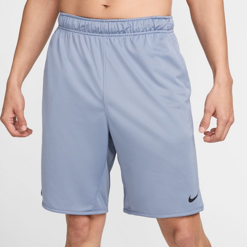 Nike Men's Dri-FIT Totality Knit Unlined Fitness Shorts 9 in Blue, Small - Men's Athletic Performance Bottoms at Academy Sports