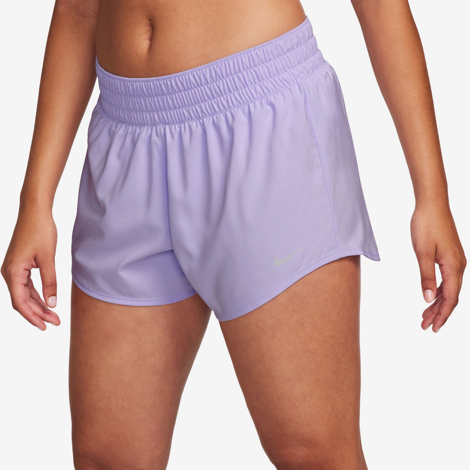 Nike Women's One Dri-FIT Mid-Rise Shorts 3in - view number 3