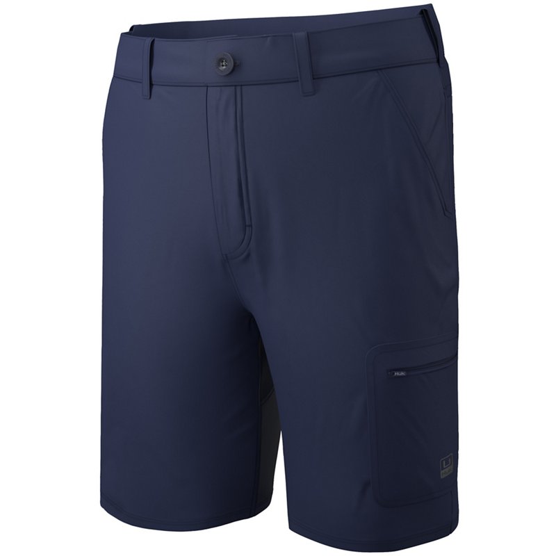 Huk Men's NXTLVL Shorts 10.5 in Naval, Large - Men's Outdoor Shorts at Academy Sports