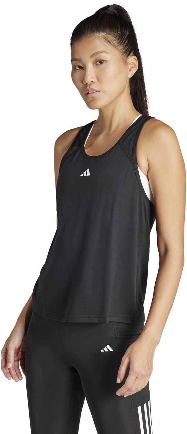 adidas Women s Train Essentials Racerback Tank Top Academy