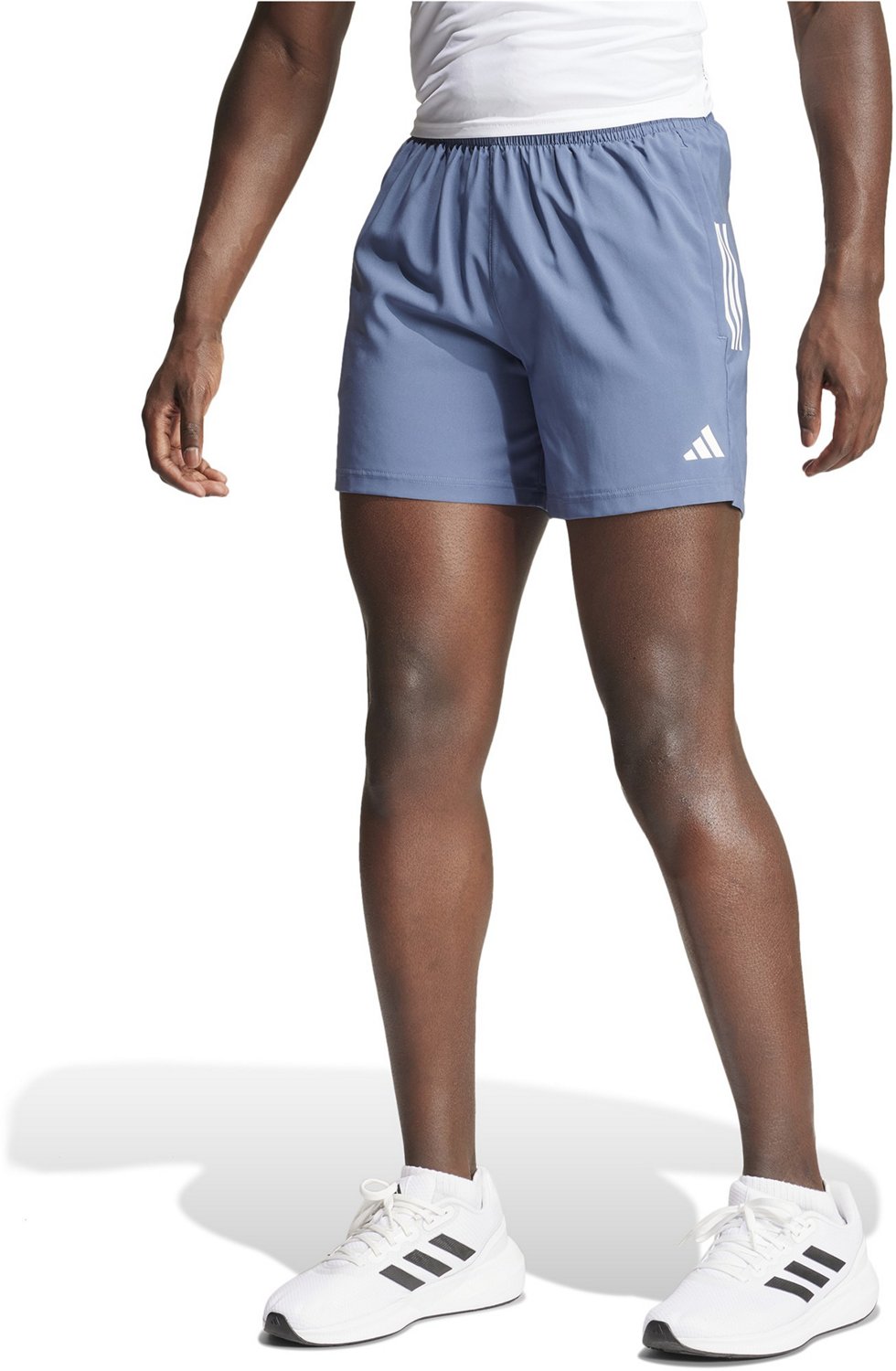 adidas Men s Own the Run Running Shorts 7 in Academy