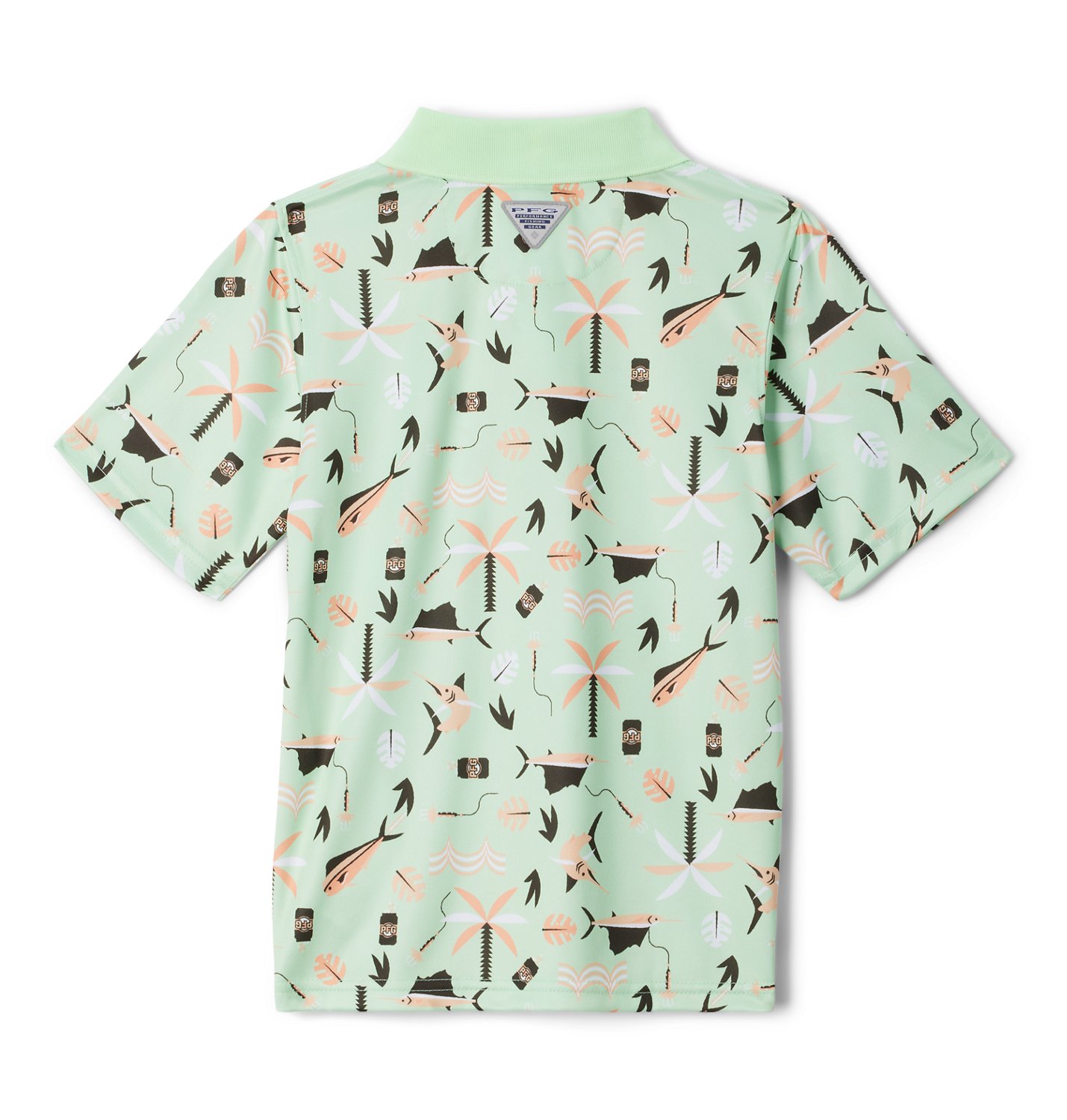 Columbia Sportswear Boys' PFG Super Slack Tide Polo Shirt - view number 2
