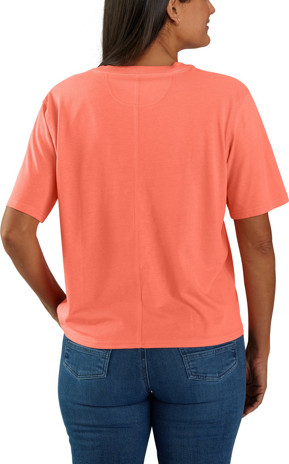Carhartt Women's Loose Fit Lightweight Crew Neck Short Sleeve T-shirt                                                            - view number 2