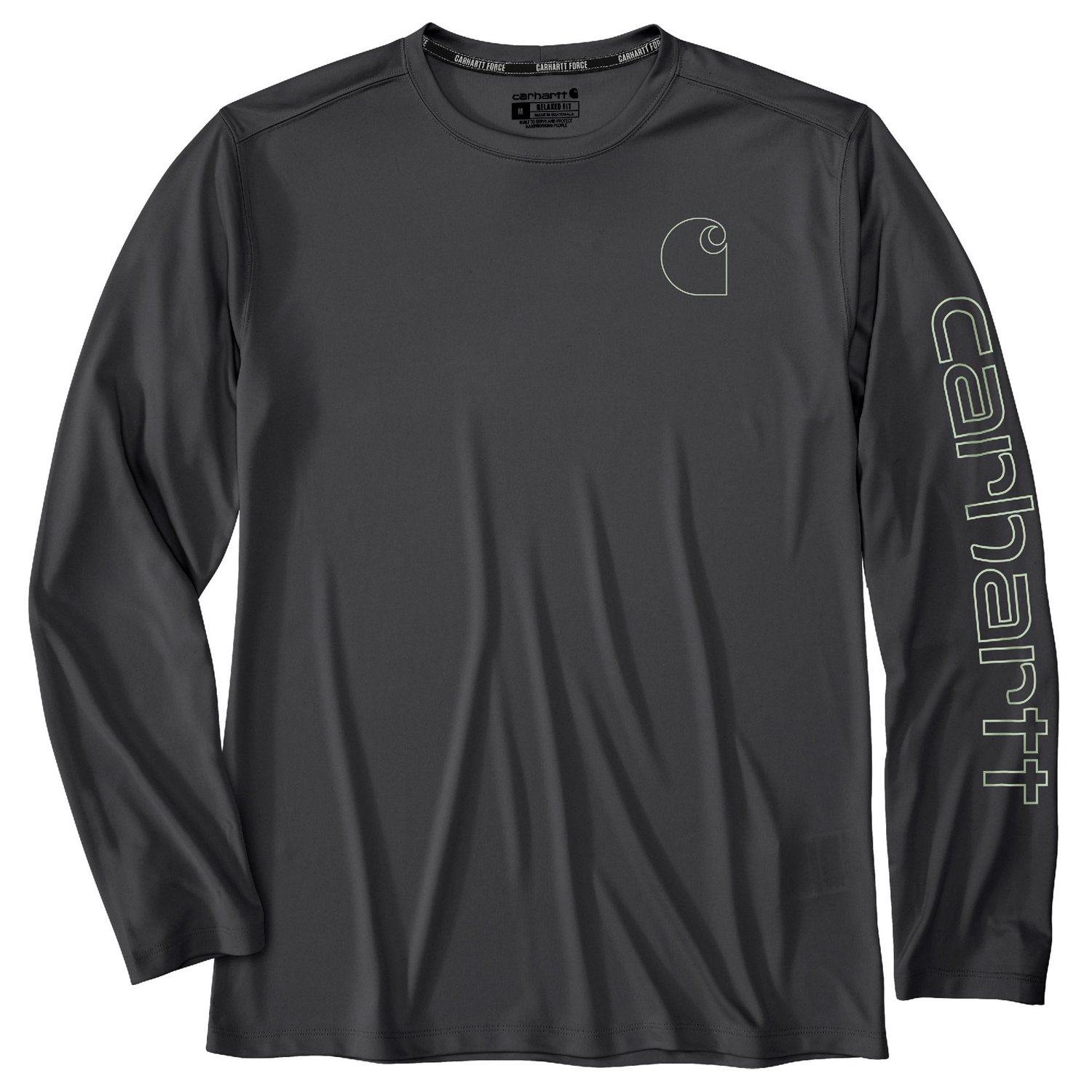 Carhartt Men's Force Sun Defender Lightweight Long Sleeve T-Shirt - view number 3