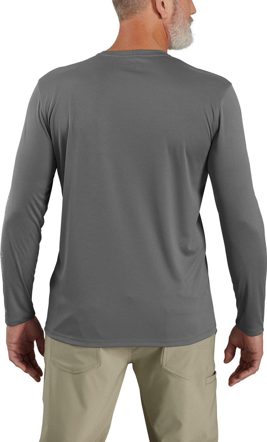 Carhartt Men's Force Sun Defender Lightweight Long Sleeve T-Shirt - view number 2
