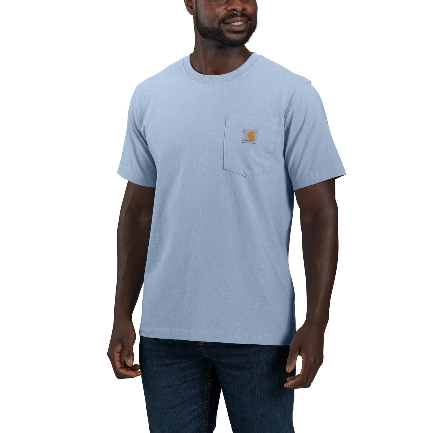 Carhartt Men's Relaxed Fit Heavyweight Pocket T-shirt - view number 2