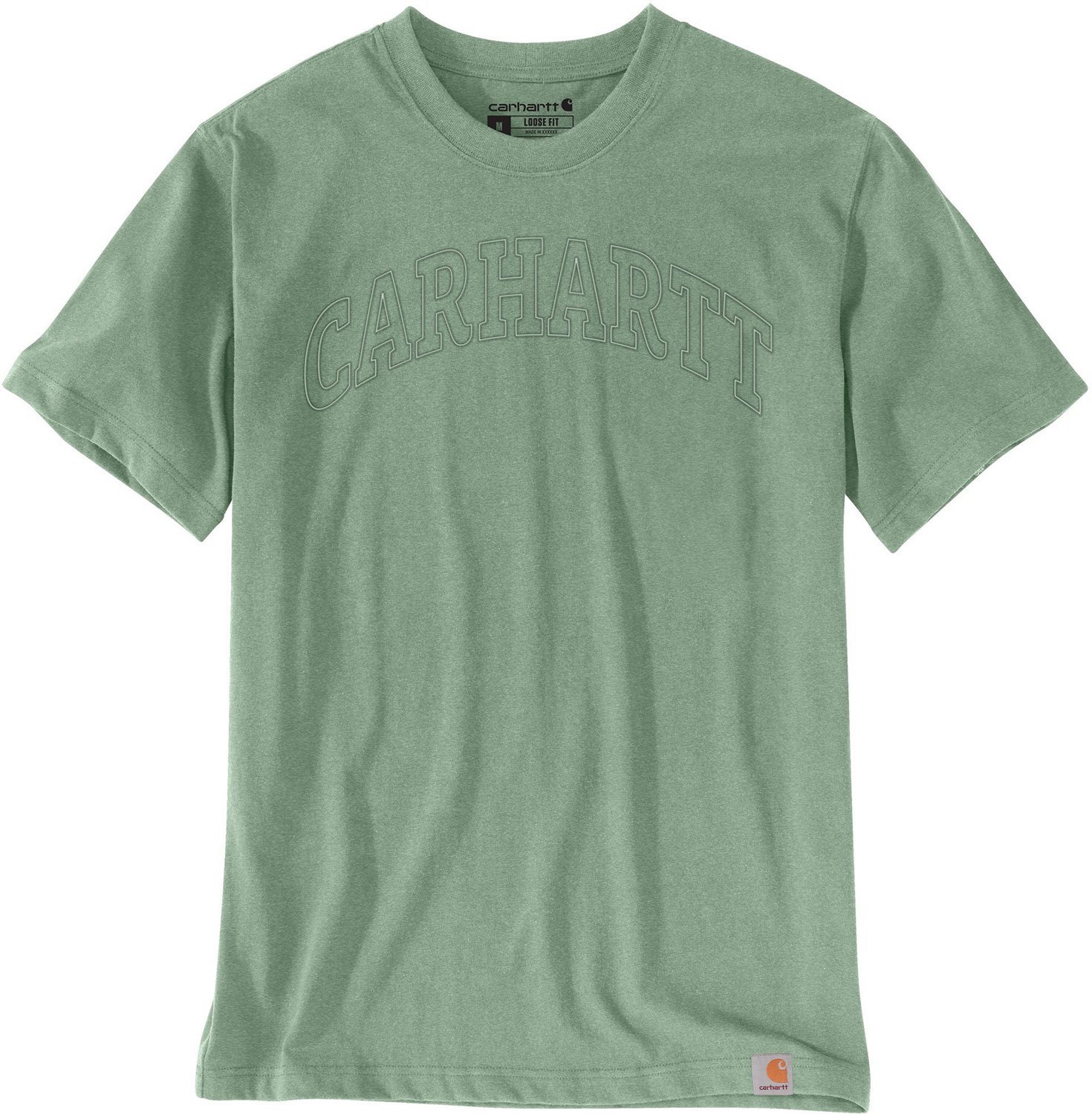 Carhartt Men's Heavyweight Logo Relaxed Fit T-shirt