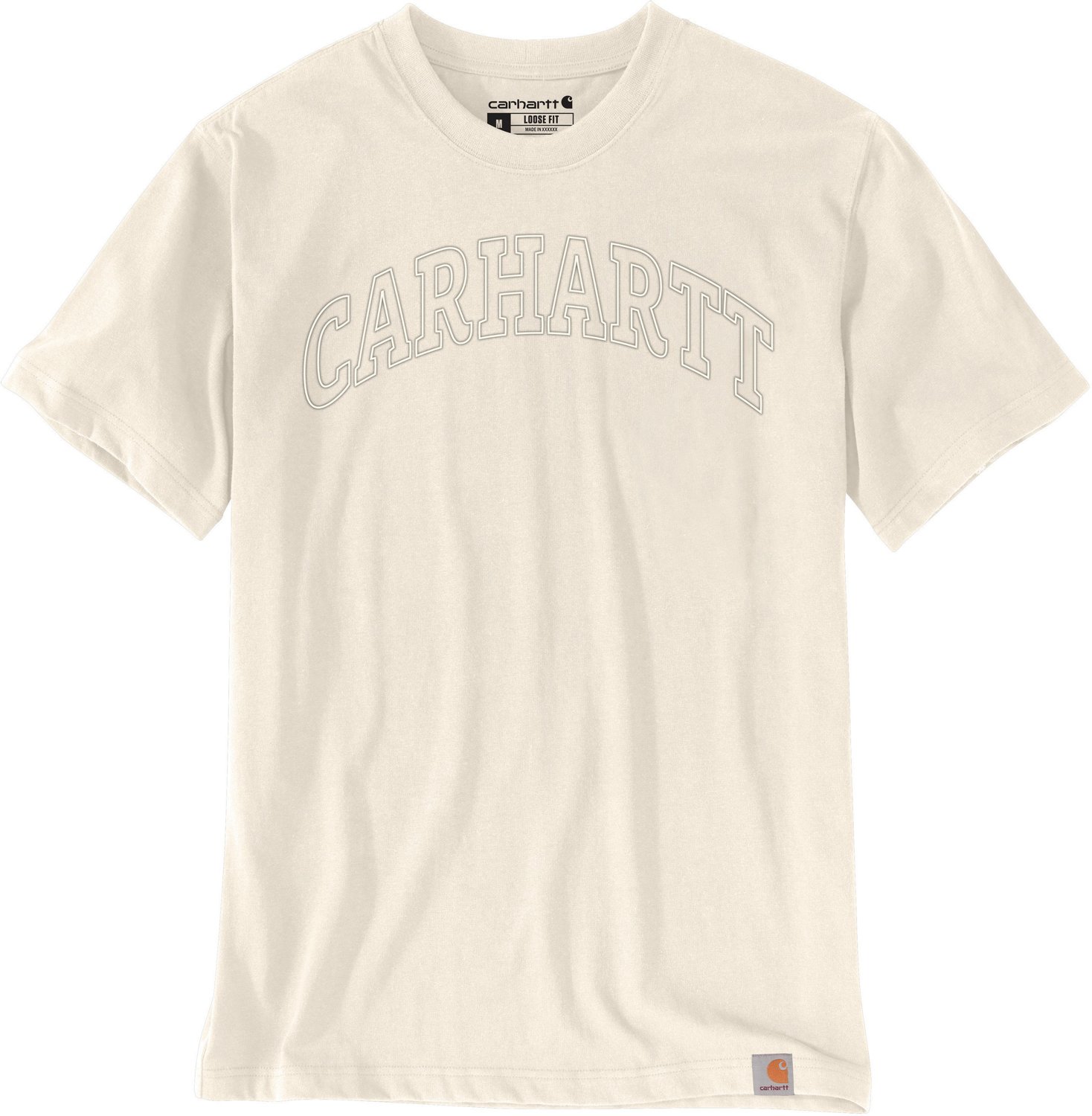 Carhartt Men's Heavyweight Logo Relaxed Fit T-shirt - view number 1