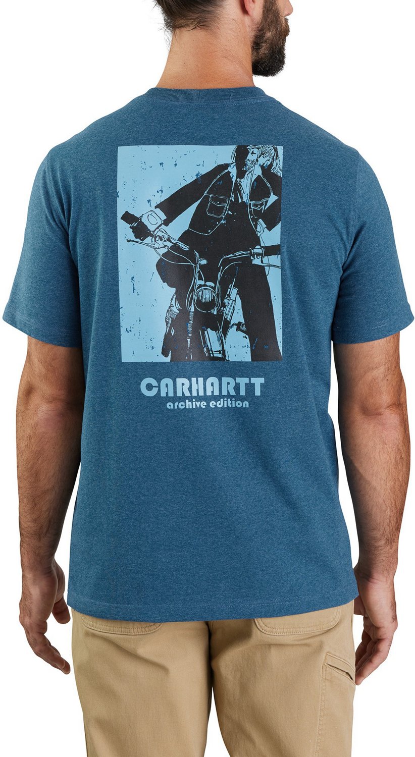 Carhartt Men's Motorcycle Graphic Short-Sleeve T-shirt - view number 3