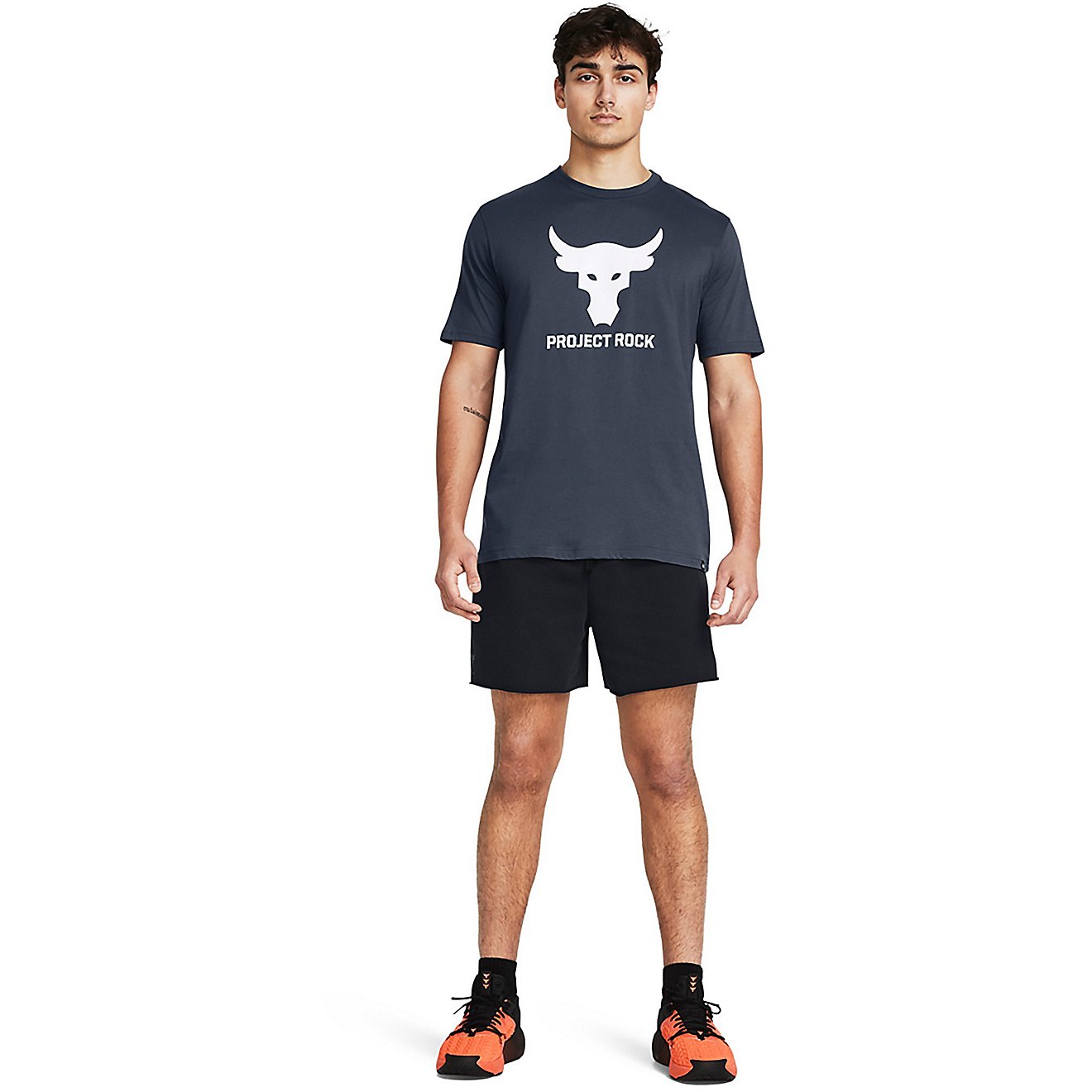 Under Armour Men's Project Rock Terry Shorts 5 in | Academy Under Armour Men's Project Rock Terry Shorts 5 in | Academy