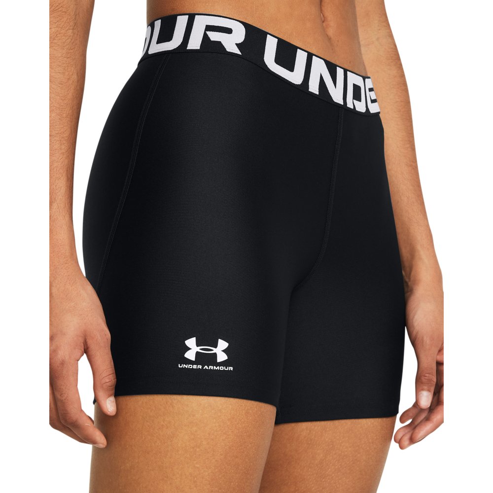 Under Armour Women's HeatGear Armour Shorty Shorts, Academy (411)/After  Burn, X-Large : : Clothing & Accessories