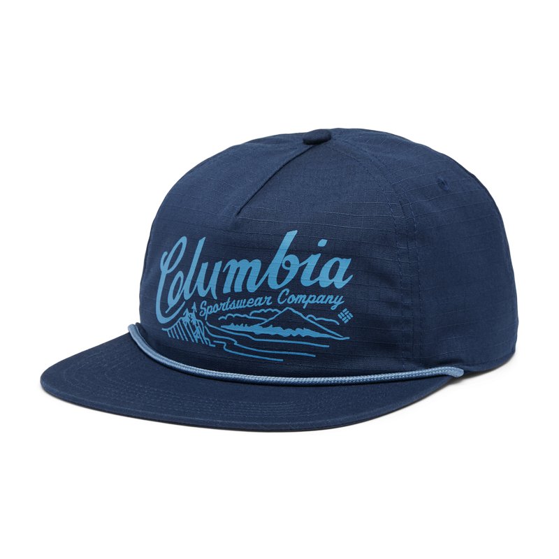 Columbia Sportswear Men's Ratchet Strap Snapback Hat Navy Blue - Men's Hunting/Fishing Headwear at Academy Sports