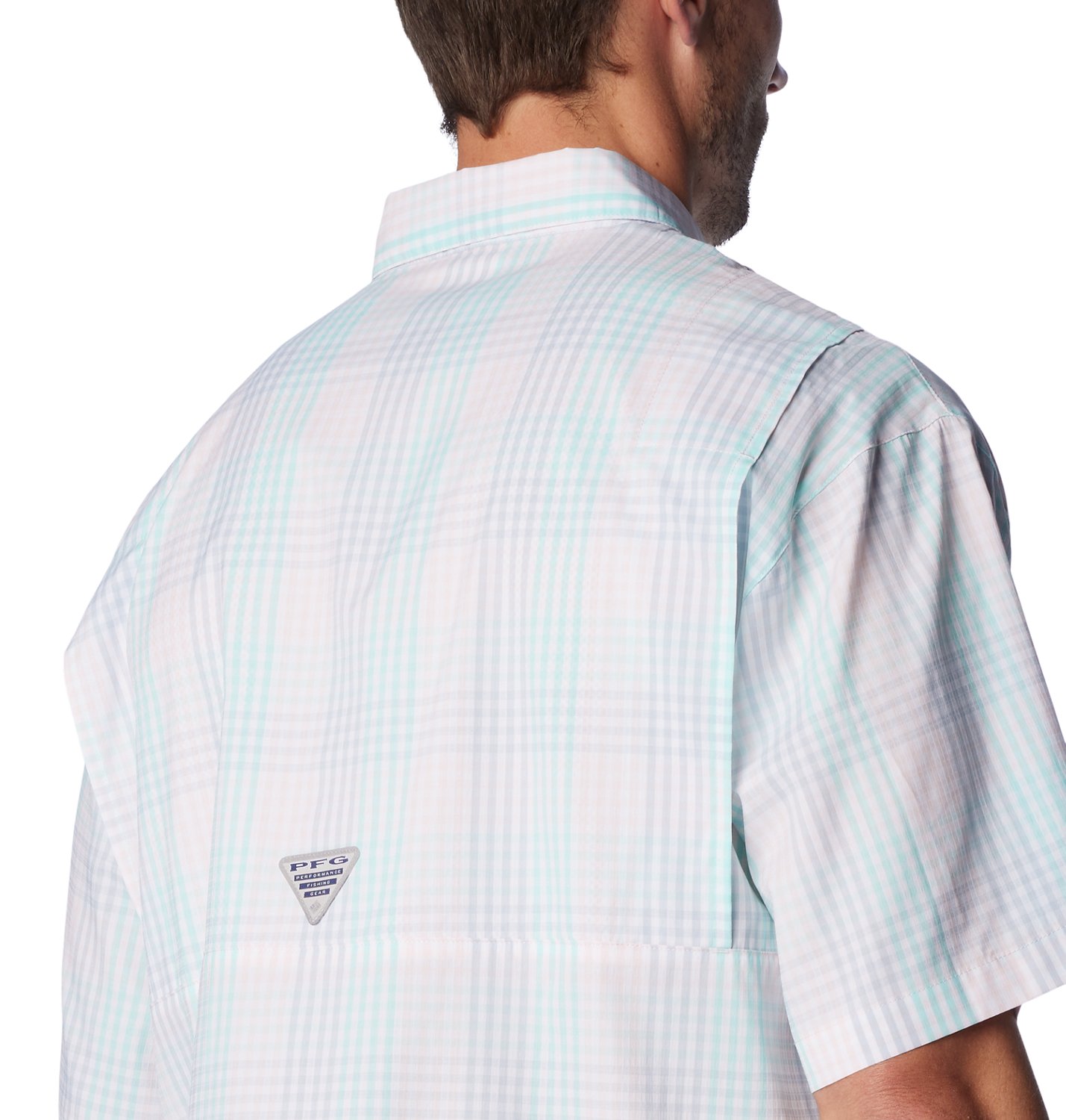 Columbia PFG Super Tamiami - Camisa de manga corta para hombre, protección solar UPF