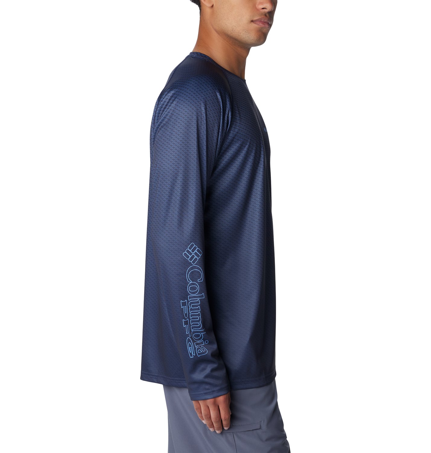 Columbia Sportswear Men's Super Terminal Tackle PFG Super Fade Long Sleeve Shirt - view number 5