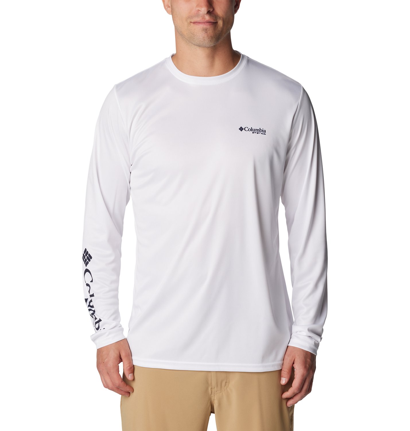 Columbia Sportswear Men's Terminal Tackle PFG Fins and Stripes Long Sleeve T-Shirt - view number 2